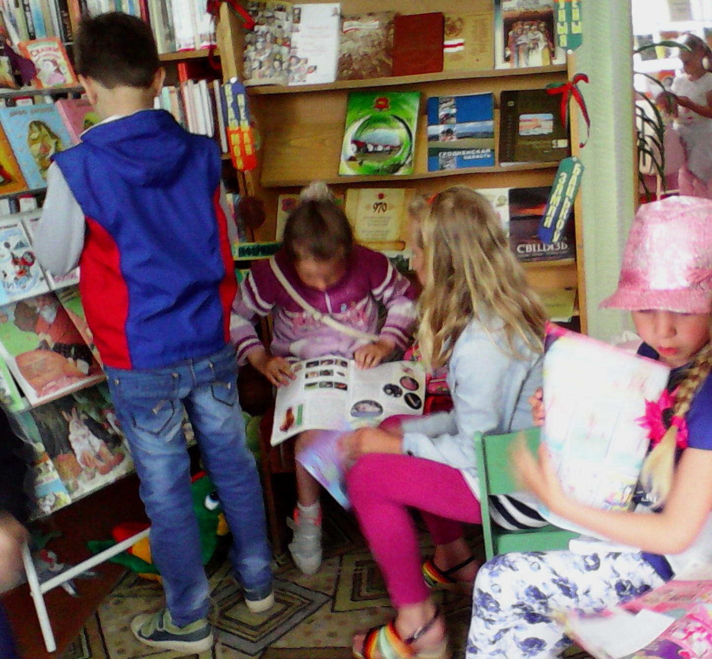 Лета ля кніжнай паліцы