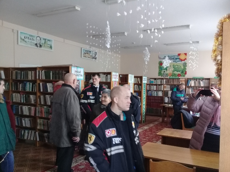 Экскурсія ў бібліятэку
