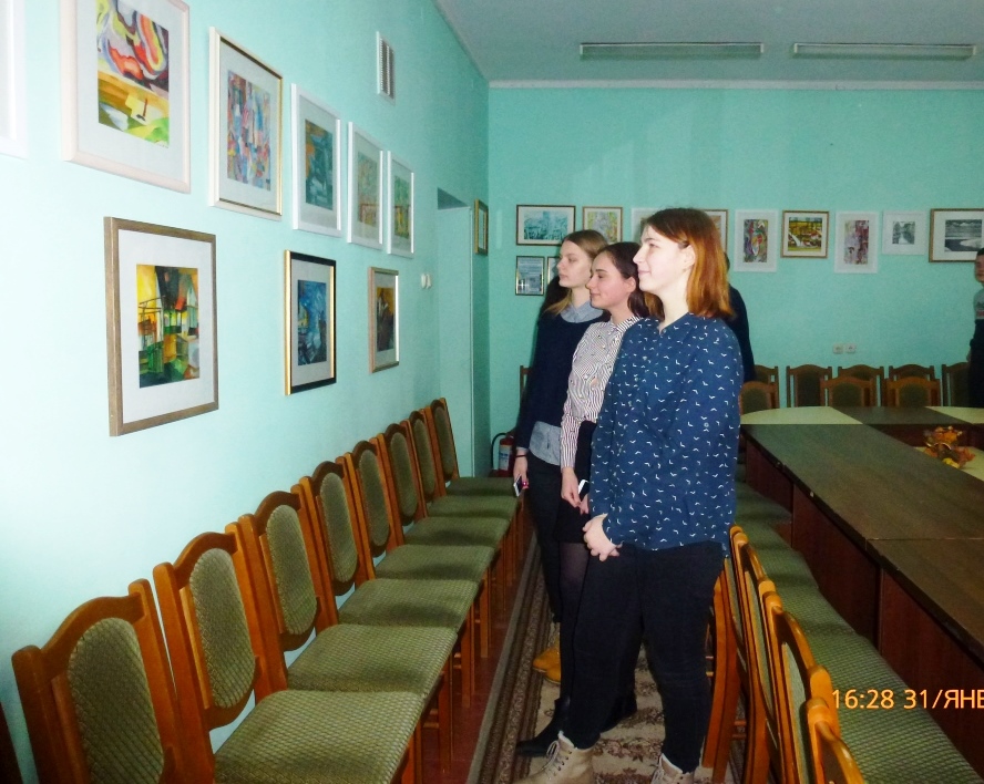Экскурсіі ў міні-галерэю «Імгненне»