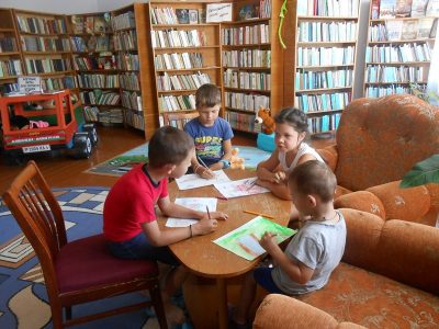 Дзеці малююць родныя мясціны