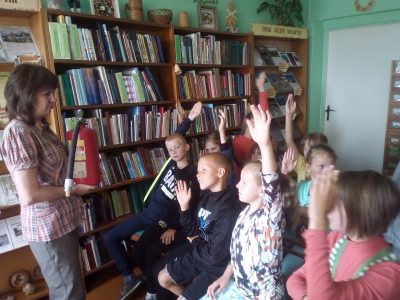 На тэму асцярожнага абыходжання з агнём