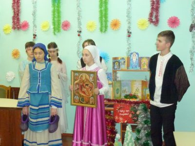 ХРИСТОСЛАВЫ НОВОГРУДСКОЙ ВОСКРЕСНОЙ ШКОЛЫ СЛАВИЛИ РОЖДЕСТВО ХРИСТОВО