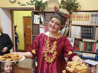 Масленица в Новогрудской библиотеке семейного чтения