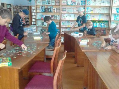 Дзень гульняў у Кашалеўскай сельскай бібліятэцы