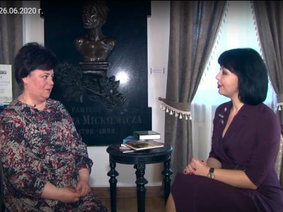 «Культурная гасцёўня» з Ірынай Міхайлаўнай Царук, дырэктарам Навагрудскай раённай бібліятэкі