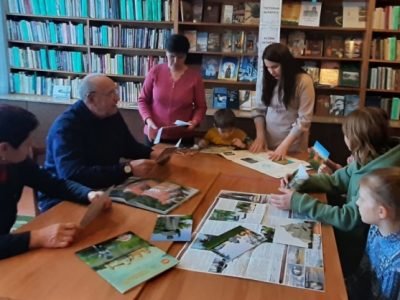 Інтэрактыўнае падарожжа з бібліятэкай