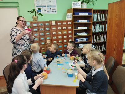 Майстар-клас “Вялікодны падарунак” у Любчанскай бібліятэцы