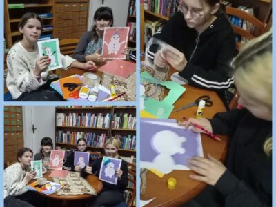 Майстар-клас па вырабу навагодніх паштовак “Навагодні настрой”