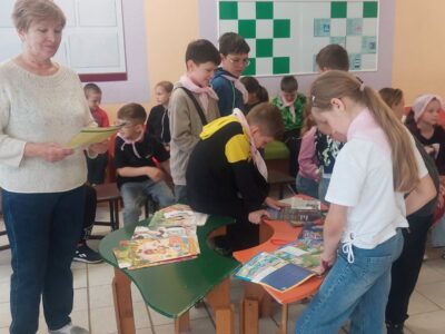 Вясёлае літаратурнае лета разам з бібліятэчным пунктам