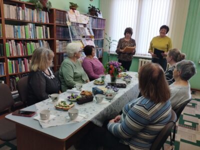 Бібліятэчныя пасядзелкі “Славім залаты ўзрост”