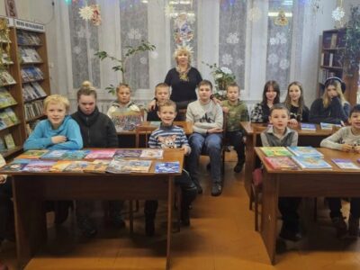Літаратурная віктарына «Зімовыя забавы» у Кашалеўскай сельскай бібліятэцы
