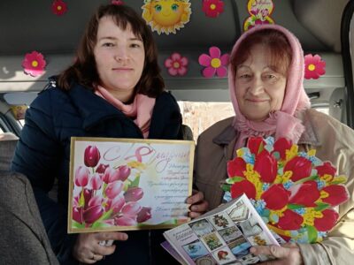 Віншавальны візіт “Цёплыя словы ў лепшы дзень сакавіка”